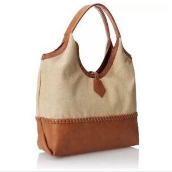 Big Buddha Tan Tassel Shoulder Bag Tote NWT - Picture 2 of 4